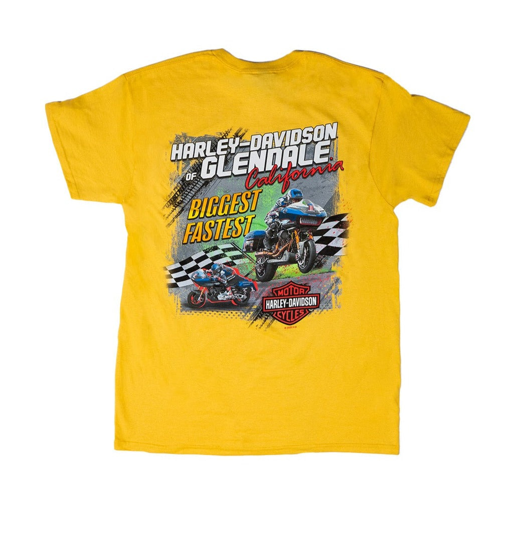 Harley-Davidson® of Glendale Shirt Short Sleeve Biggest Fastest