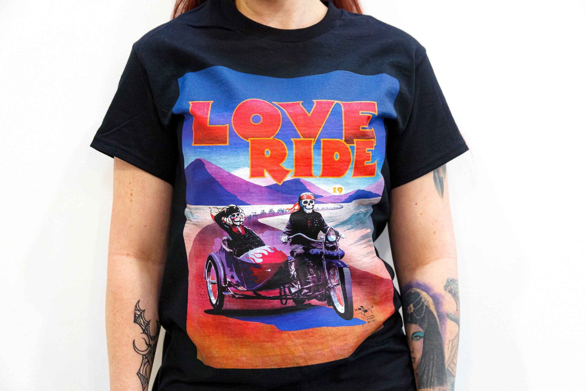 Harley-Davidson® of Glendale Men's Shirt Short Sleeve Love Ride 19 Black - Harley-Davidson® of Santa Clarita E-commerce Store