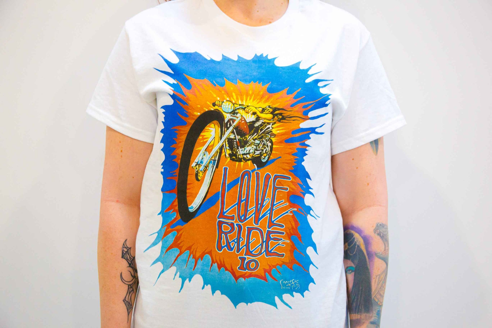 Harley-Davidson® of Glendale Men's Shirt Short Sleeve Love Ride 10 White - Harley-Davidson® of Santa Clarita E-commerce Store