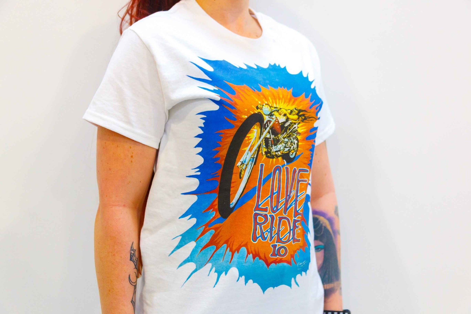 Harley-Davidson® of Glendale Men's Shirt Short Sleeve Love Ride 10 White - Harley-Davidson® of Santa Clarita E-commerce Store