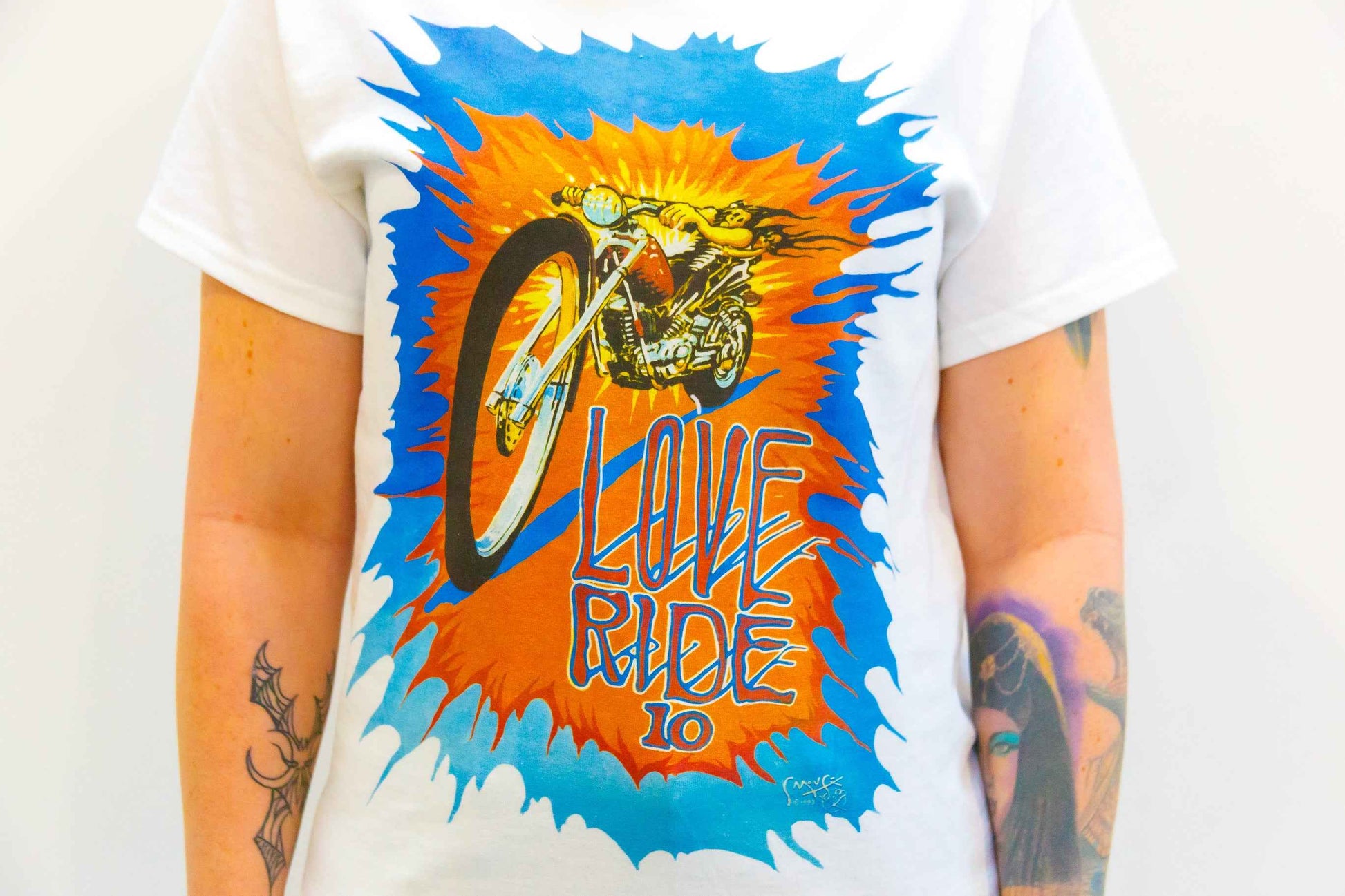 Harley-Davidson® of Glendale Men's Shirt Short Sleeve Love Ride 10 White - Harley-Davidson® of Santa Clarita E-commerce Store