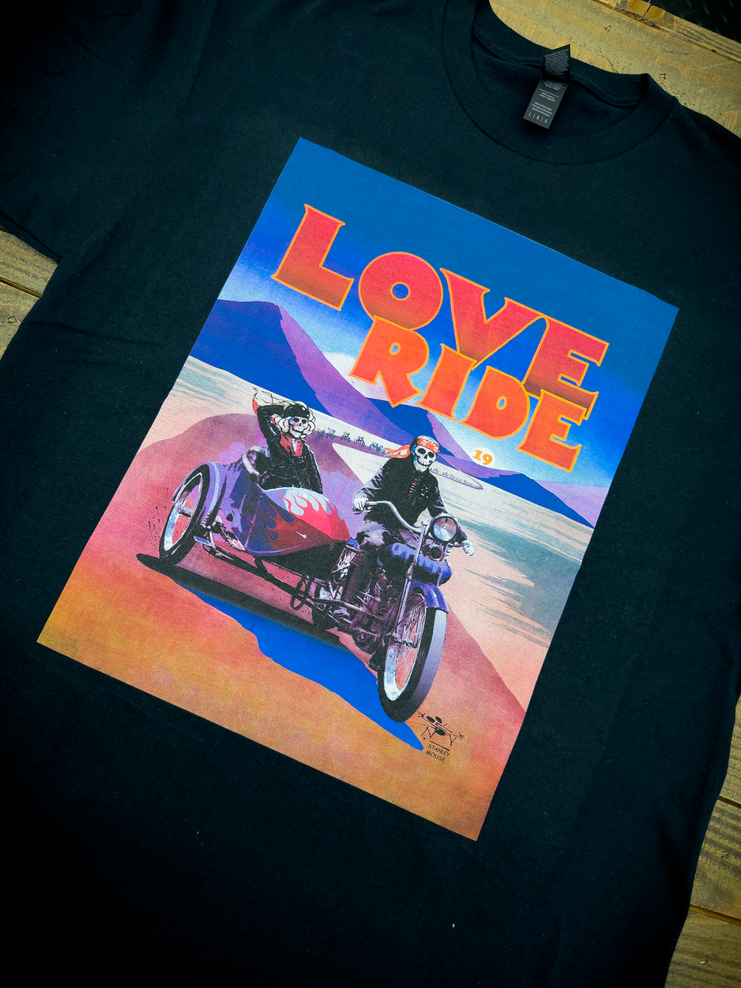 Harley-Davidson® of Glendale Men's Shirt Short Sleeve Love Ride 19 Black