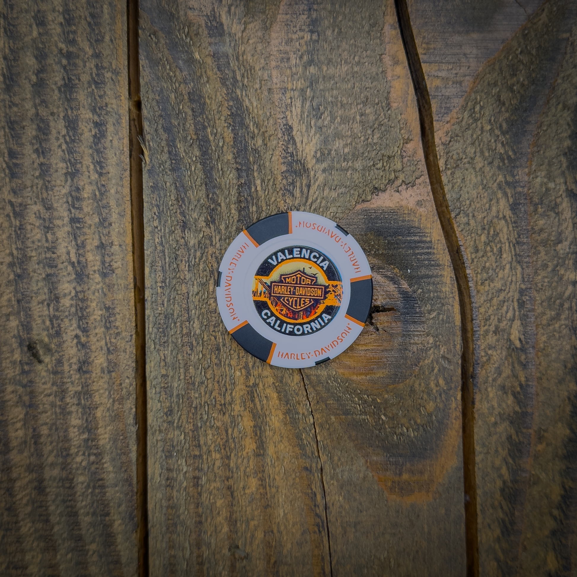 Harley-Davidson® of Santa Clarita Basic Poker Chip - Random Color