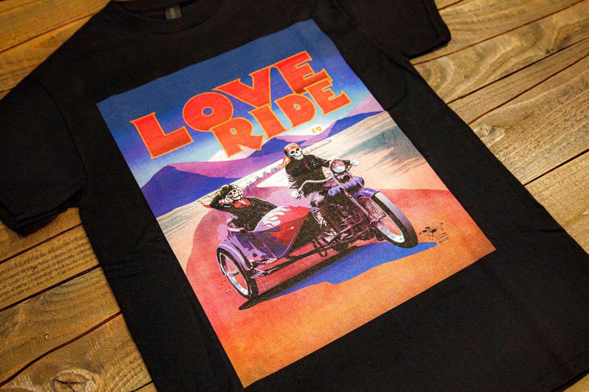 Harley-Davidson® of Glendale Men's Shirt Short Sleeve Love Ride 19 Black - Harley-Davidson® of Santa Clarita E-commerce Store