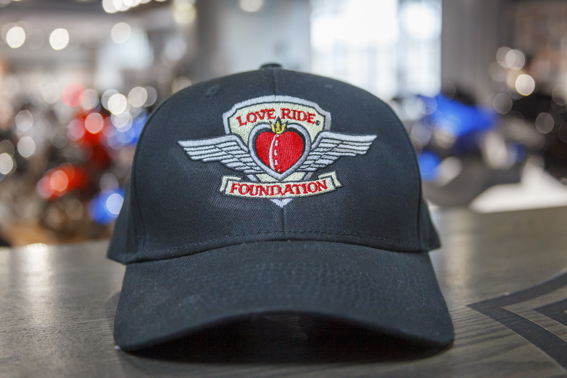 Love Ride® Foundation Snap-Back Black Hat - Harley-Davidson® of Santa Clarita E-commerce Store