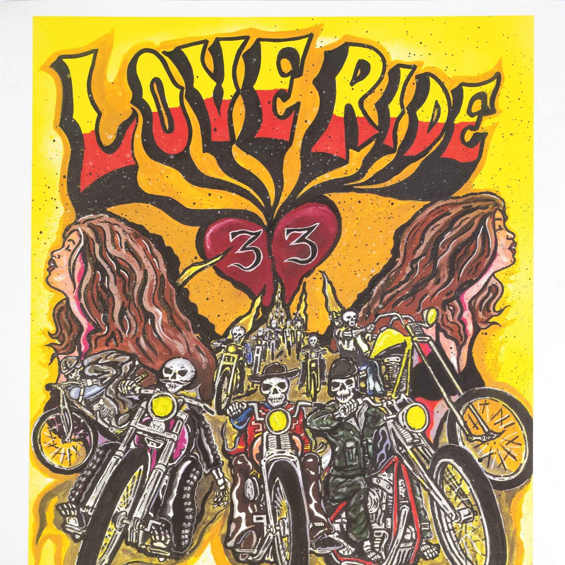 Love Ride® 33 Poster - Harley-Davidson® of Santa Clarita E-commerce Store