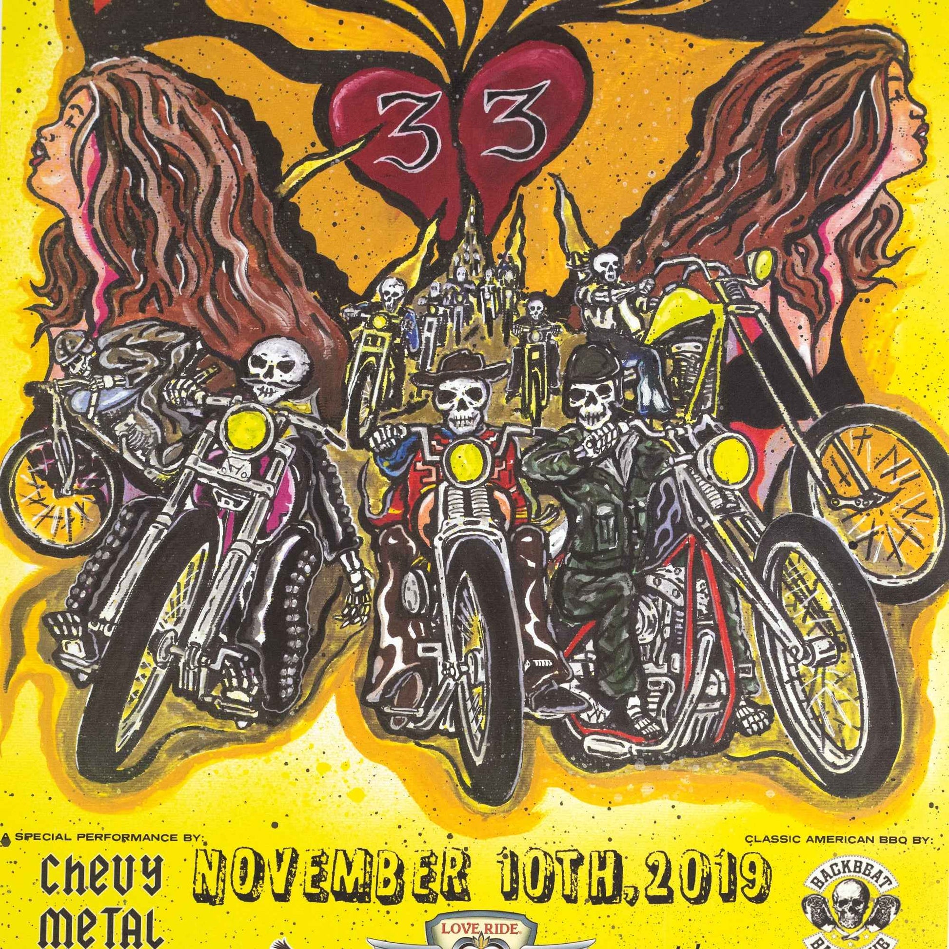 Love Ride® 33 Poster - Harley-Davidson® of Santa Clarita E-commerce Store