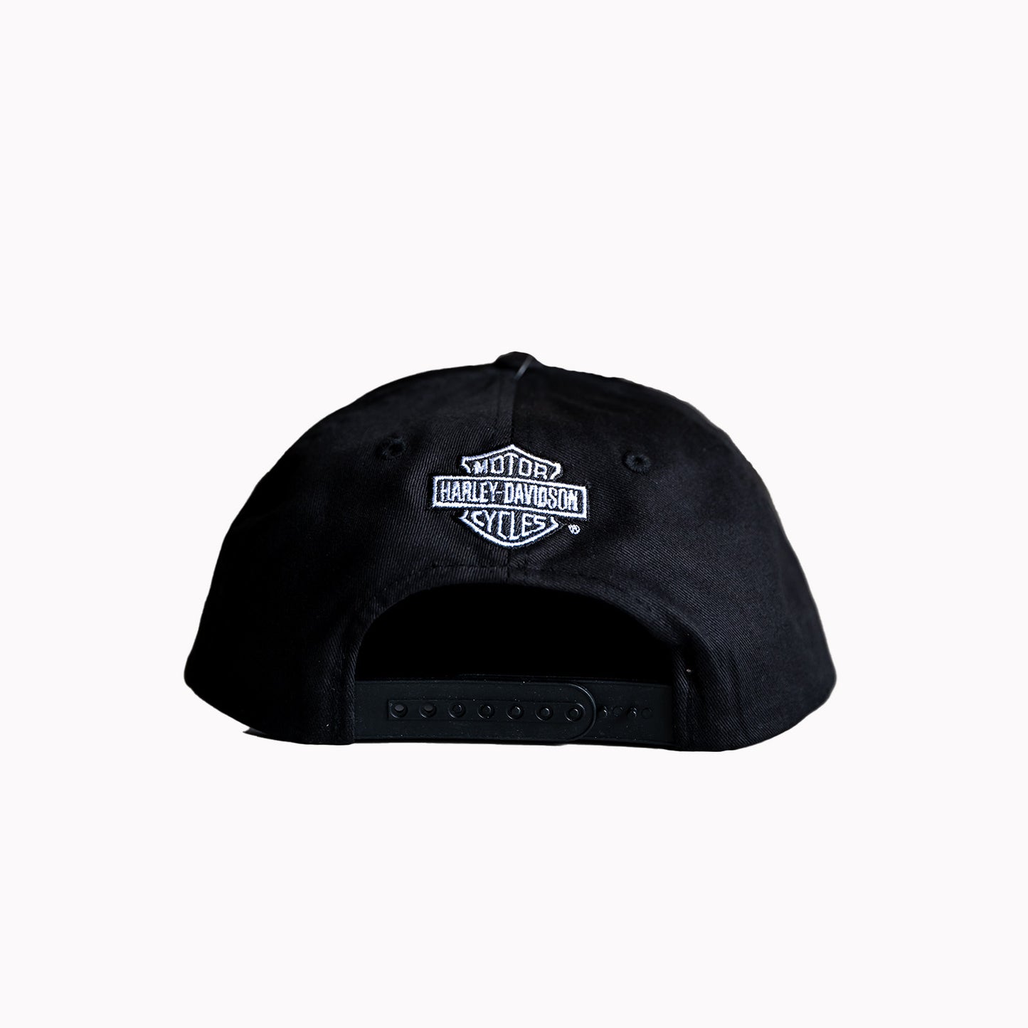 Harley-Davidson® of Santa Clarita Hat Racing Flags Snap Back Black