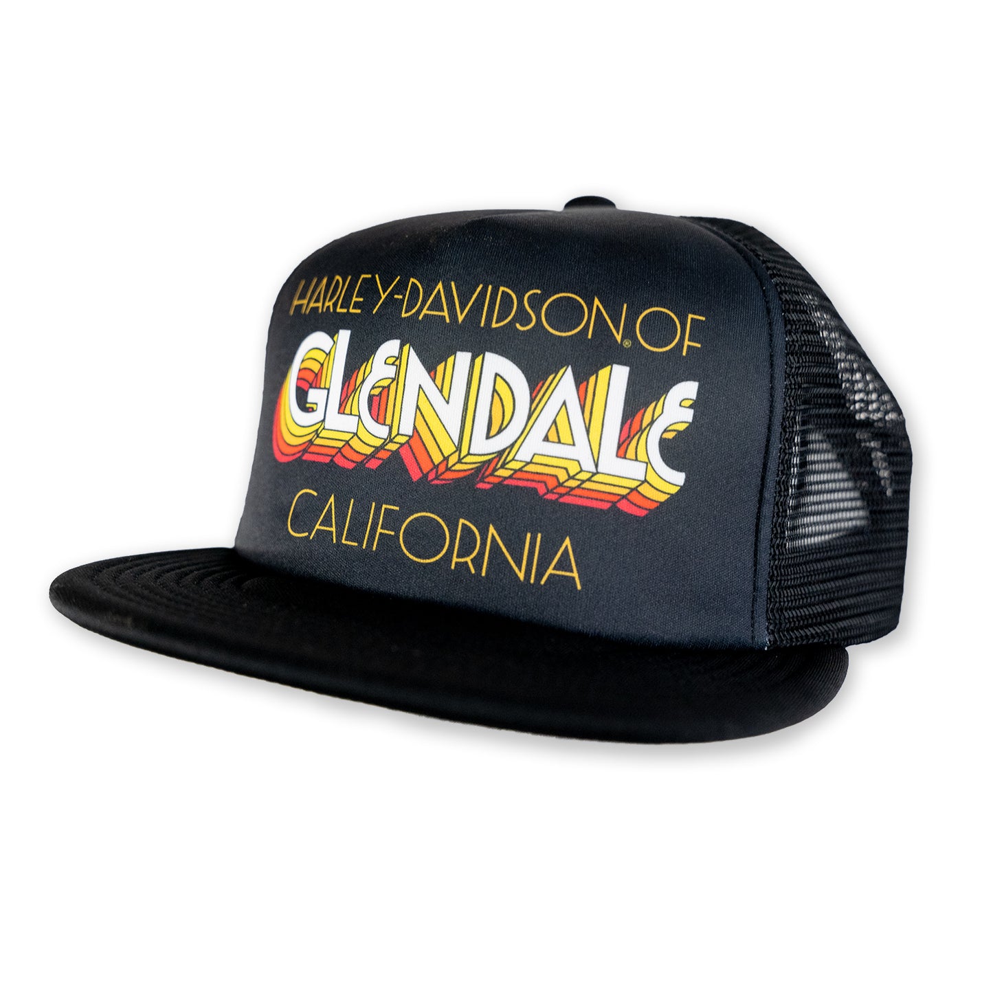Harley-Davidson® of Glendale Hat Graphic Trucker Vintage Embers