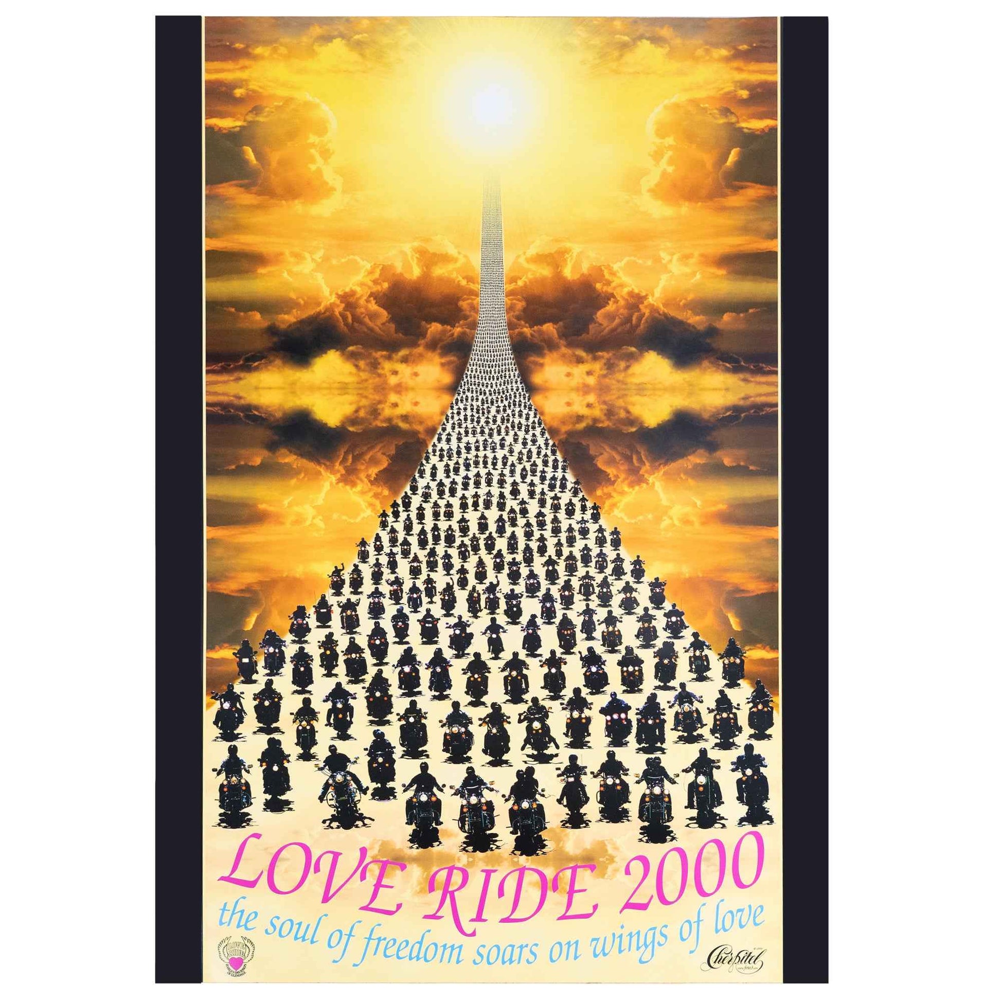 Love Ride 2000 Poster - Harley-Davidson® of Santa Clarita E-commerce Store