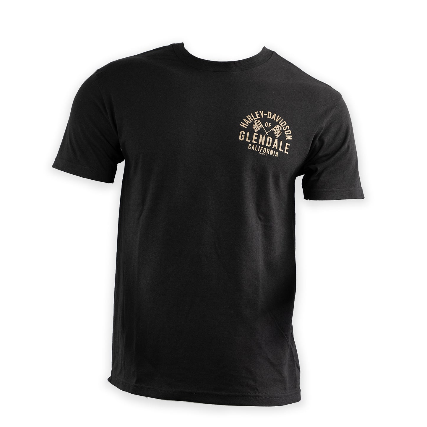 Harley-Davidson® of Glendale Shirt Short Sleeve Gold Racer II