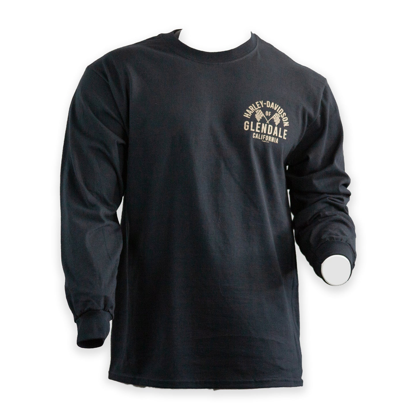 Harley-Davidson® of Glendale Shirt Long Sleeve Gold Racer II