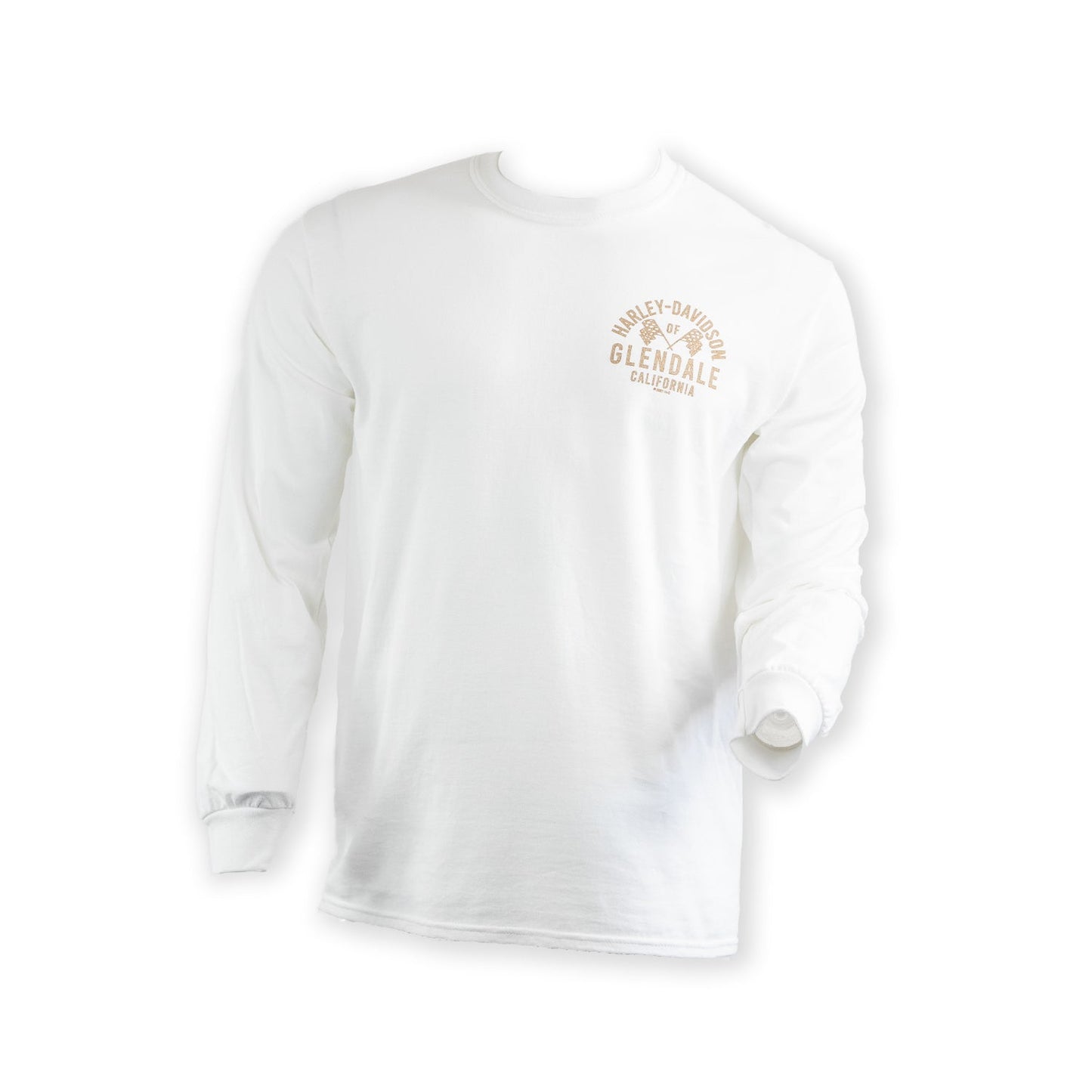 Harley-Davidson® of Glendale Shirt Long Sleeve Gold Racer II