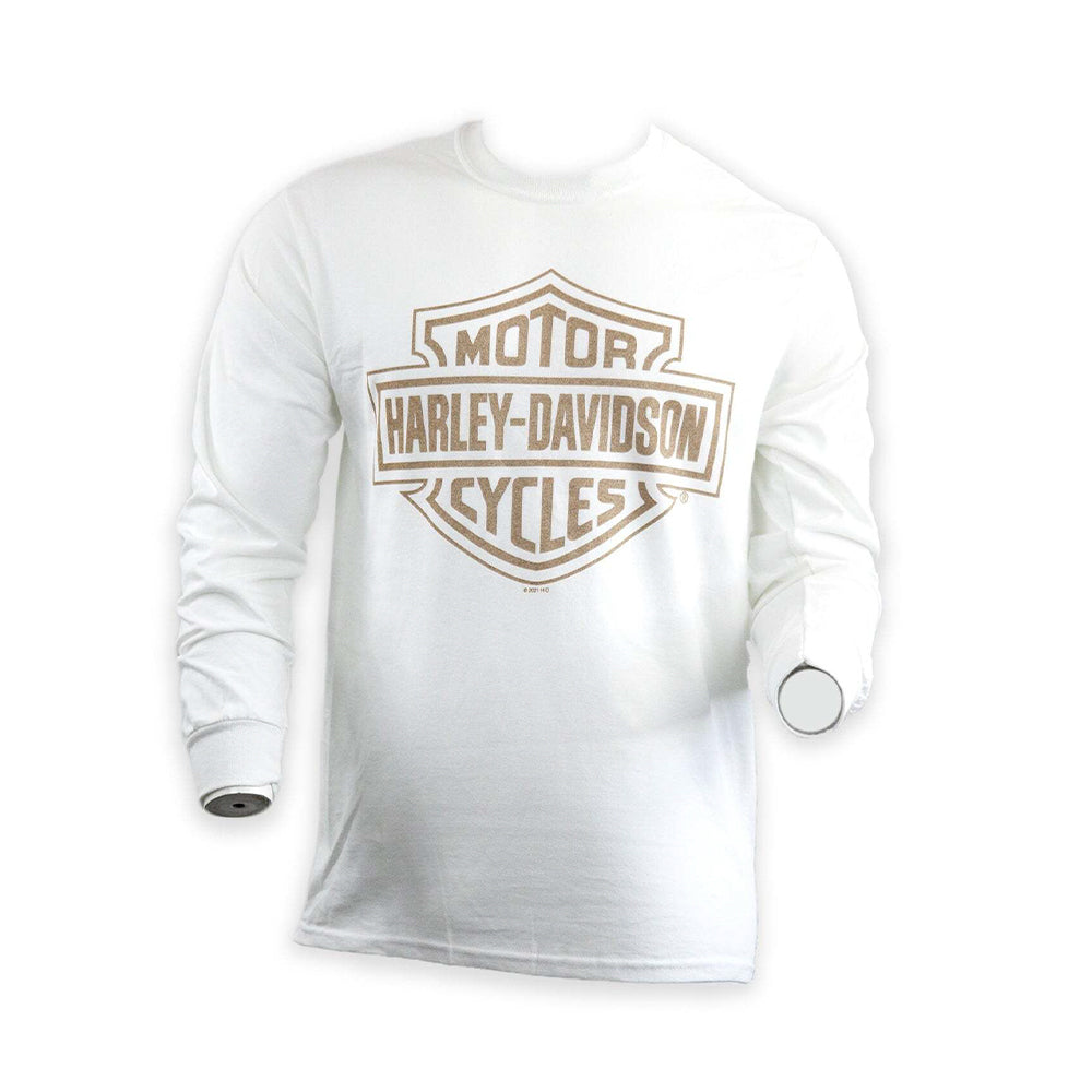 Harley-Davidson® of Santa Clarita Shirt Long Sleeve Gold Racer