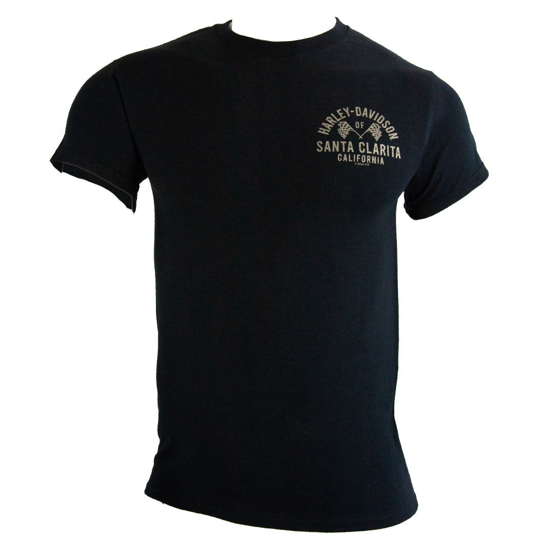 Harley-Davidson® of Santa Clarita Shirt Short Sleeve Gold Racer II