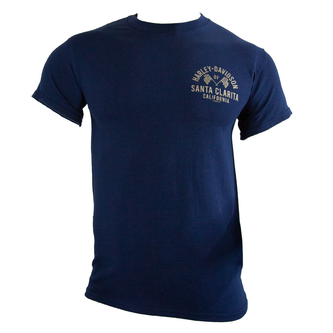 Harley-Davidson® of Santa Clarita Shirt Short Sleeve Gold Racer II