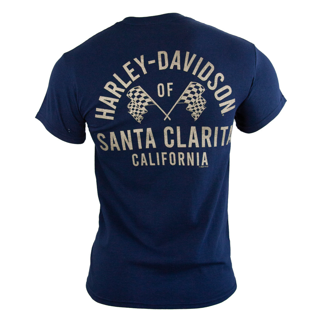 Harley-Davidson® of Santa Clarita Shirt Short Sleeve Gold Racer II