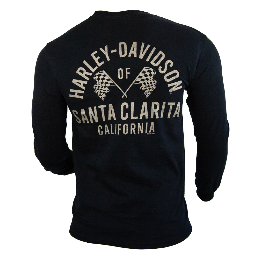 Harley-Davidson® of Santa Clarita Shirt Long Sleeve Gold Racer II
