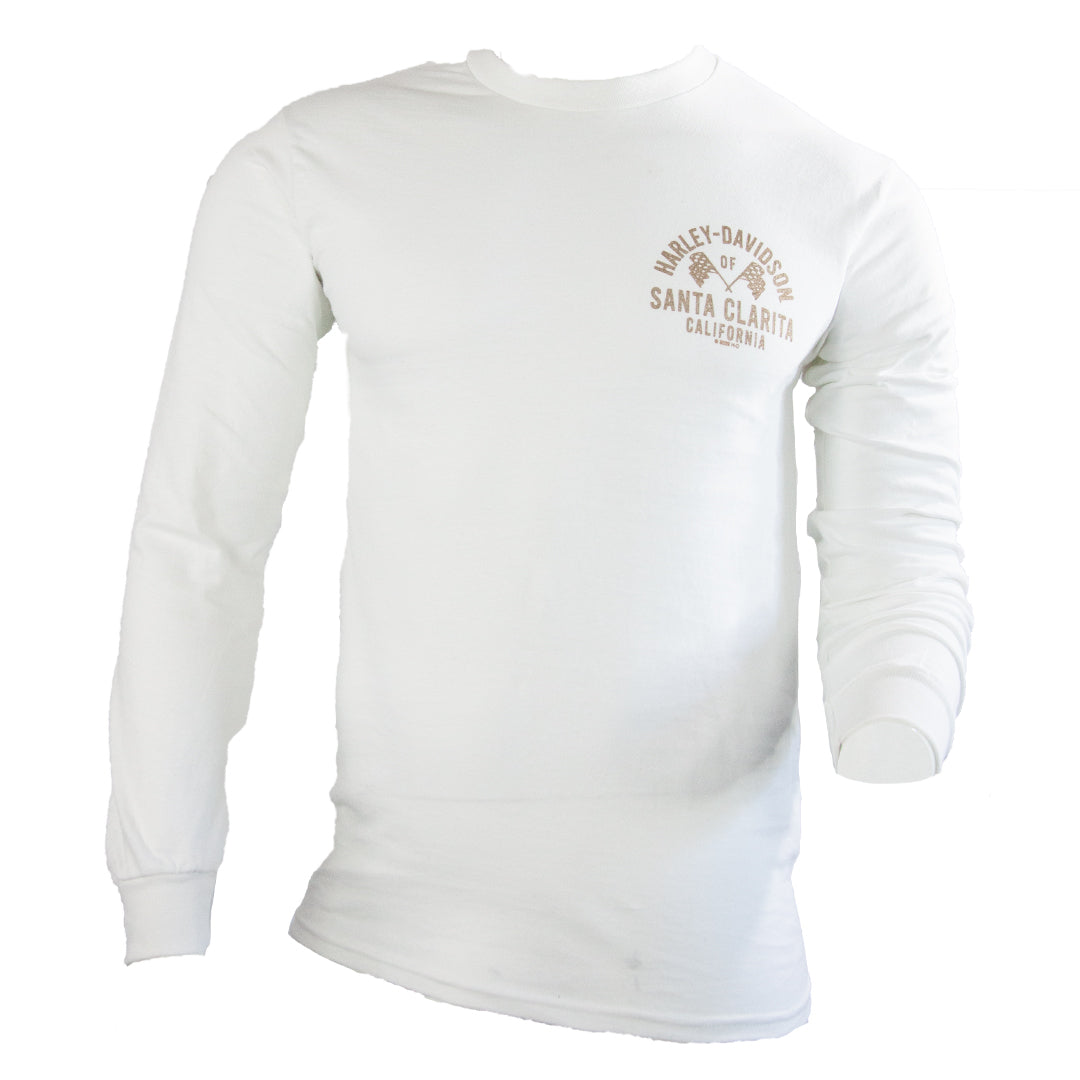 Harley-Davidson® of Santa Clarita Shirt Long Sleeve Gold Racer II
