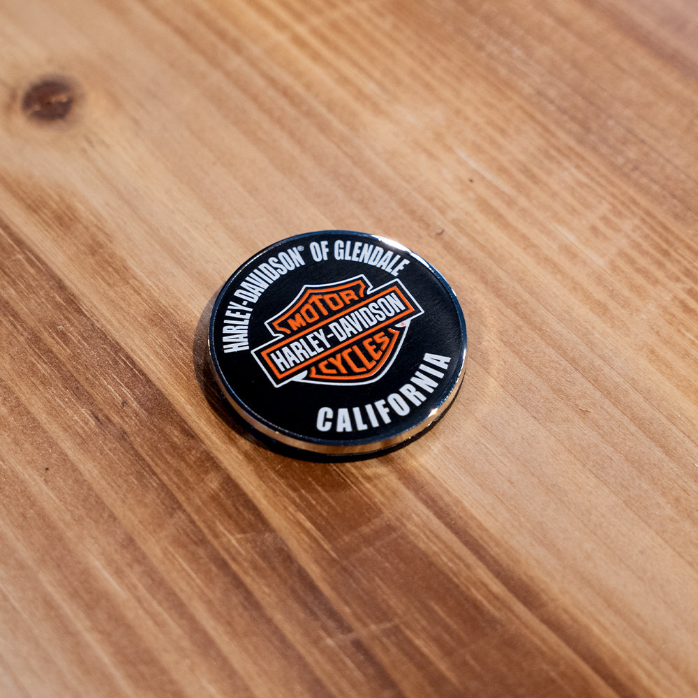 Harley-Davidson® of Glendale Magnet Bar & Shield Black