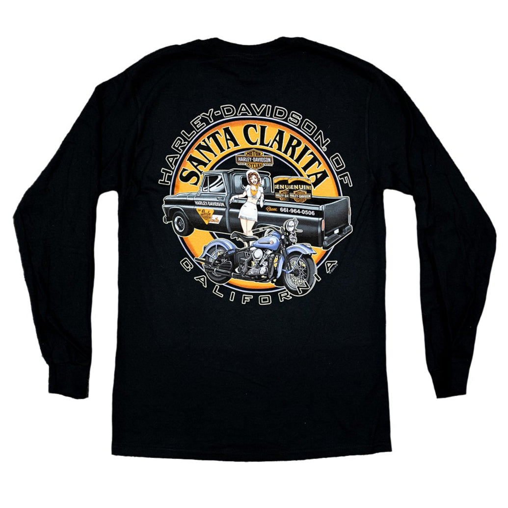 Harley-Davidson® of Santa Clarita Shirt Long Sleeve Pin-Up Truck