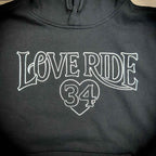 Love Ride® 34 USA Flag & Eagle Pullover Hoodie