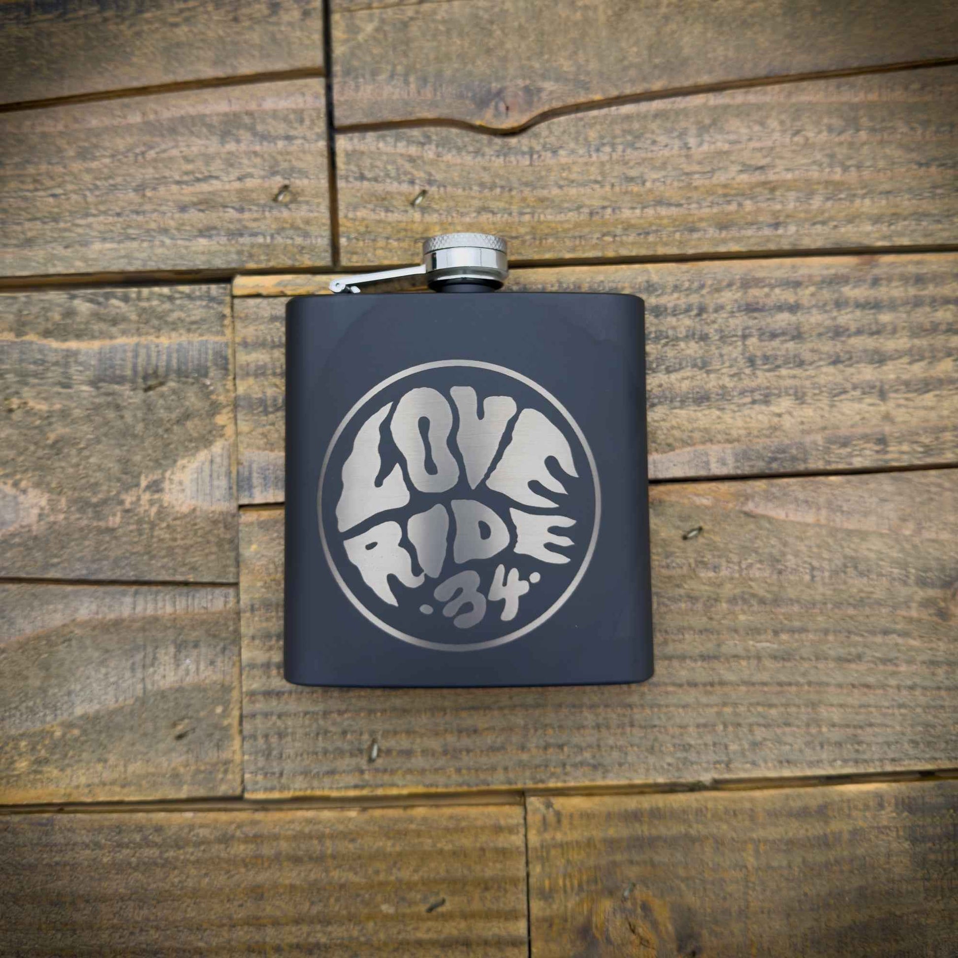 Love Ride® 34 Circle Flask