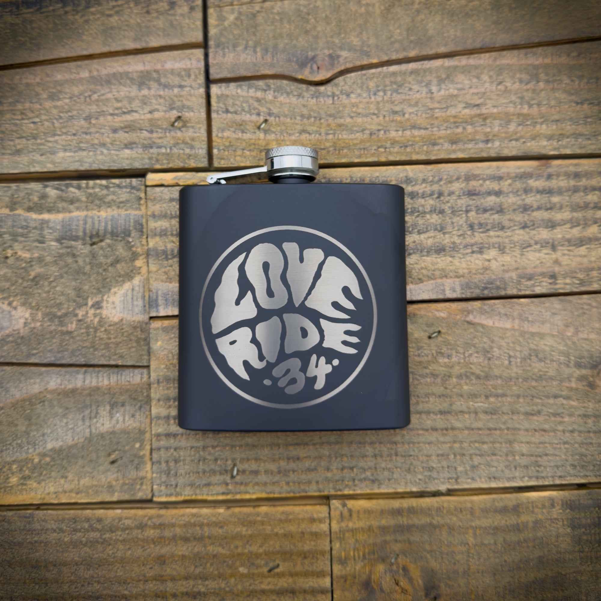 Love Ride® 34 Circle Flask