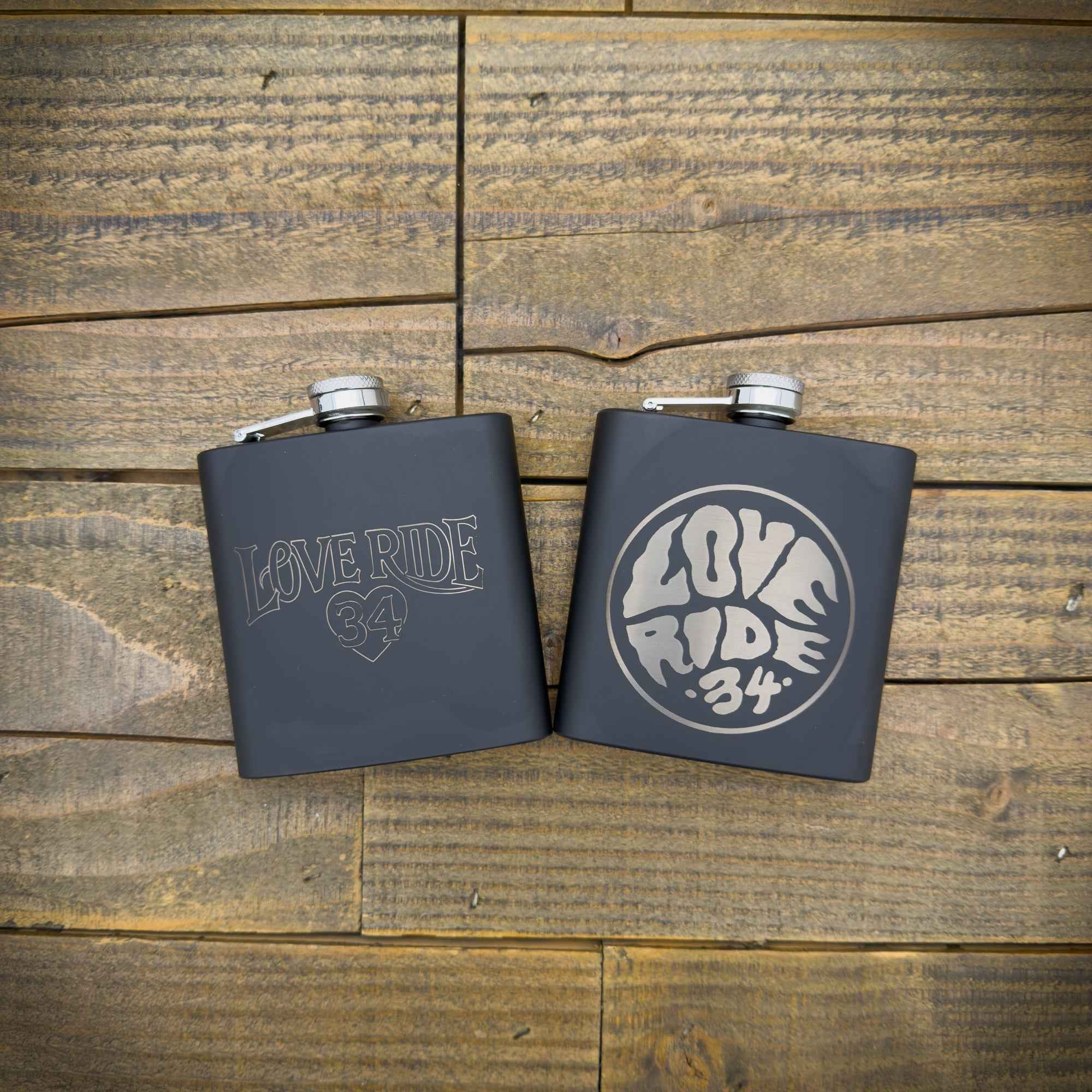 Love Ride® 34 Heart Flask