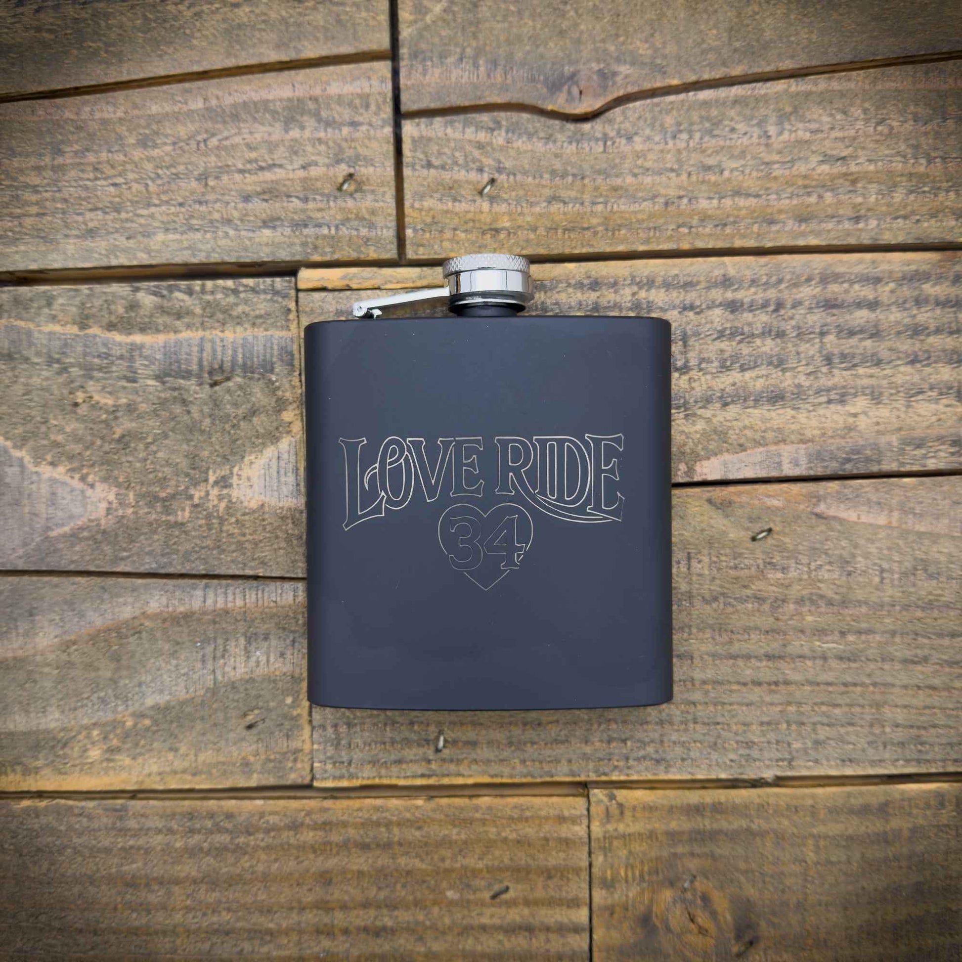 Love Ride® 34 Heart Flask
