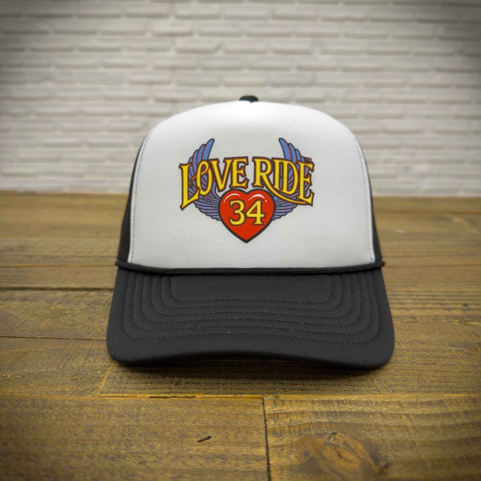 Love Ride® 34 Logo Trucker Hat