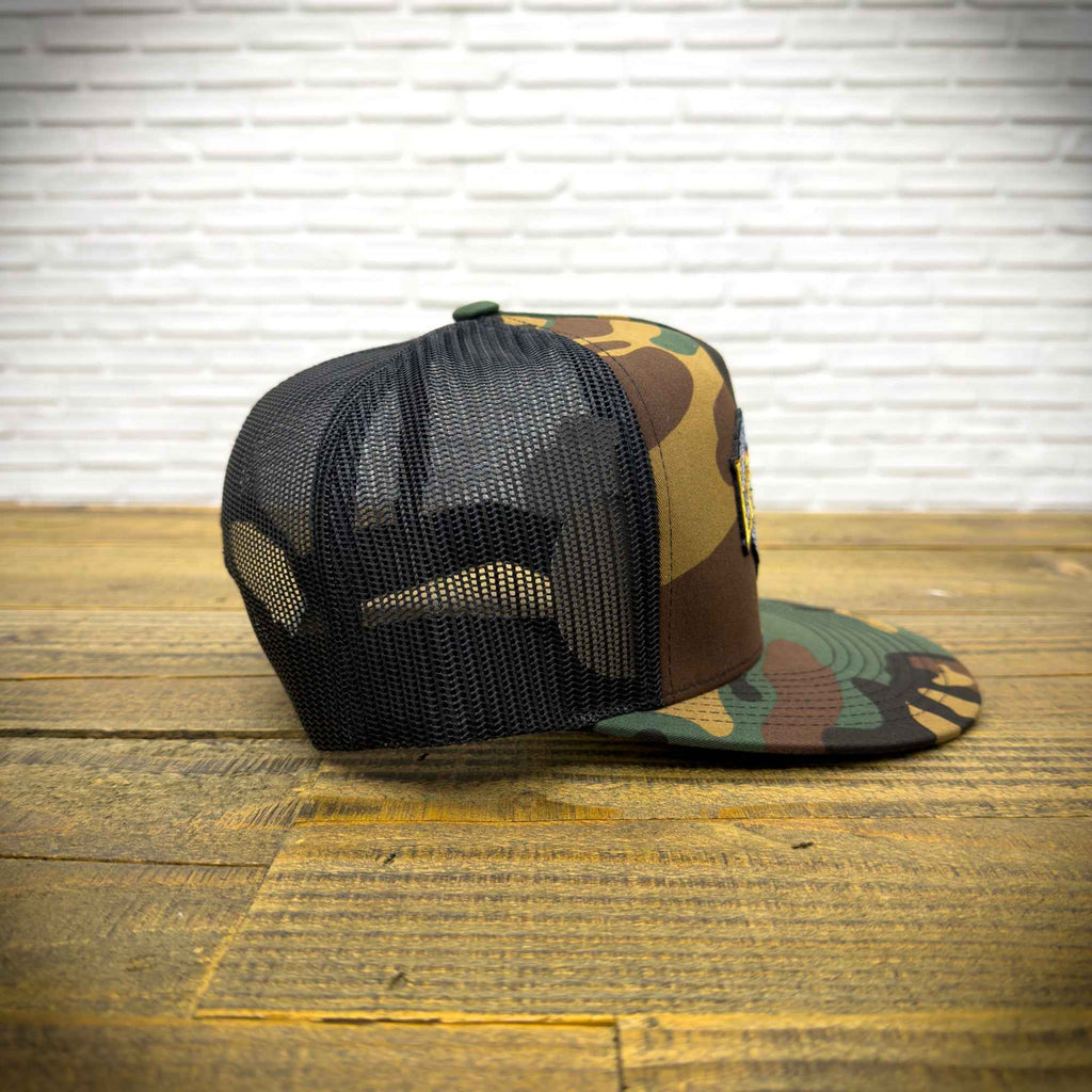 Glendale Harley-Davidson¨  True Camo Love Ride¨ 34 Camo Trucker Hat Left Side