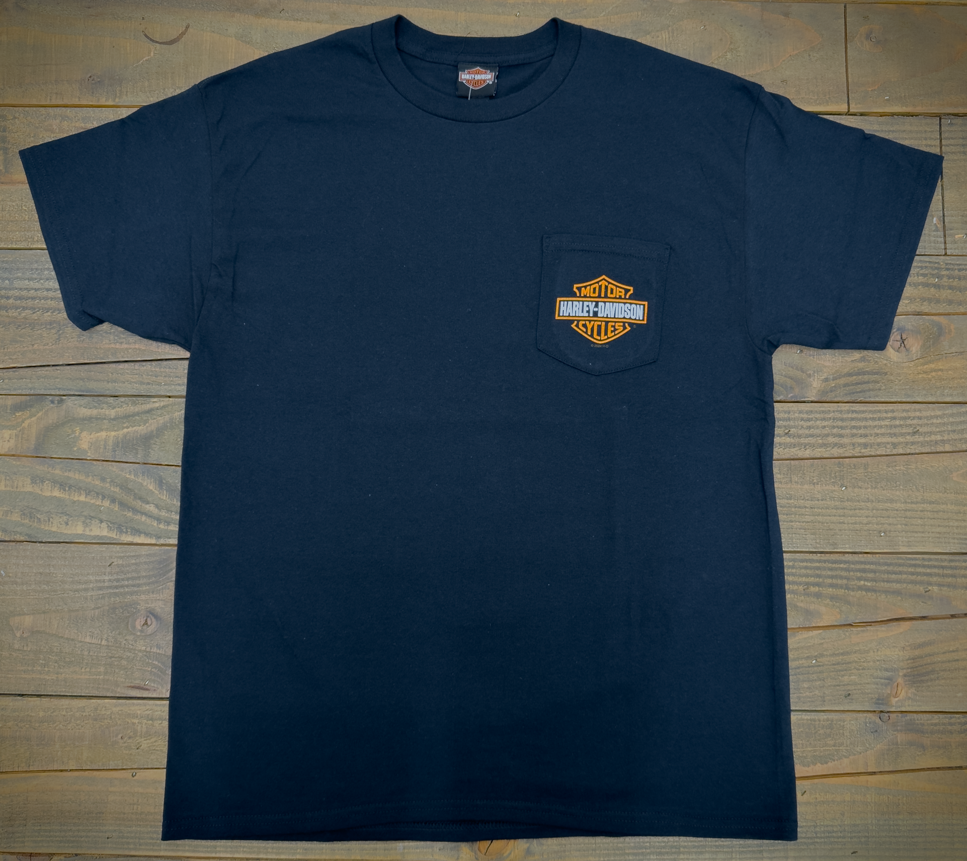 Harley-Davidson® of Santa Clarita Shirt Short Sleeve Desert Rider Pocket Black