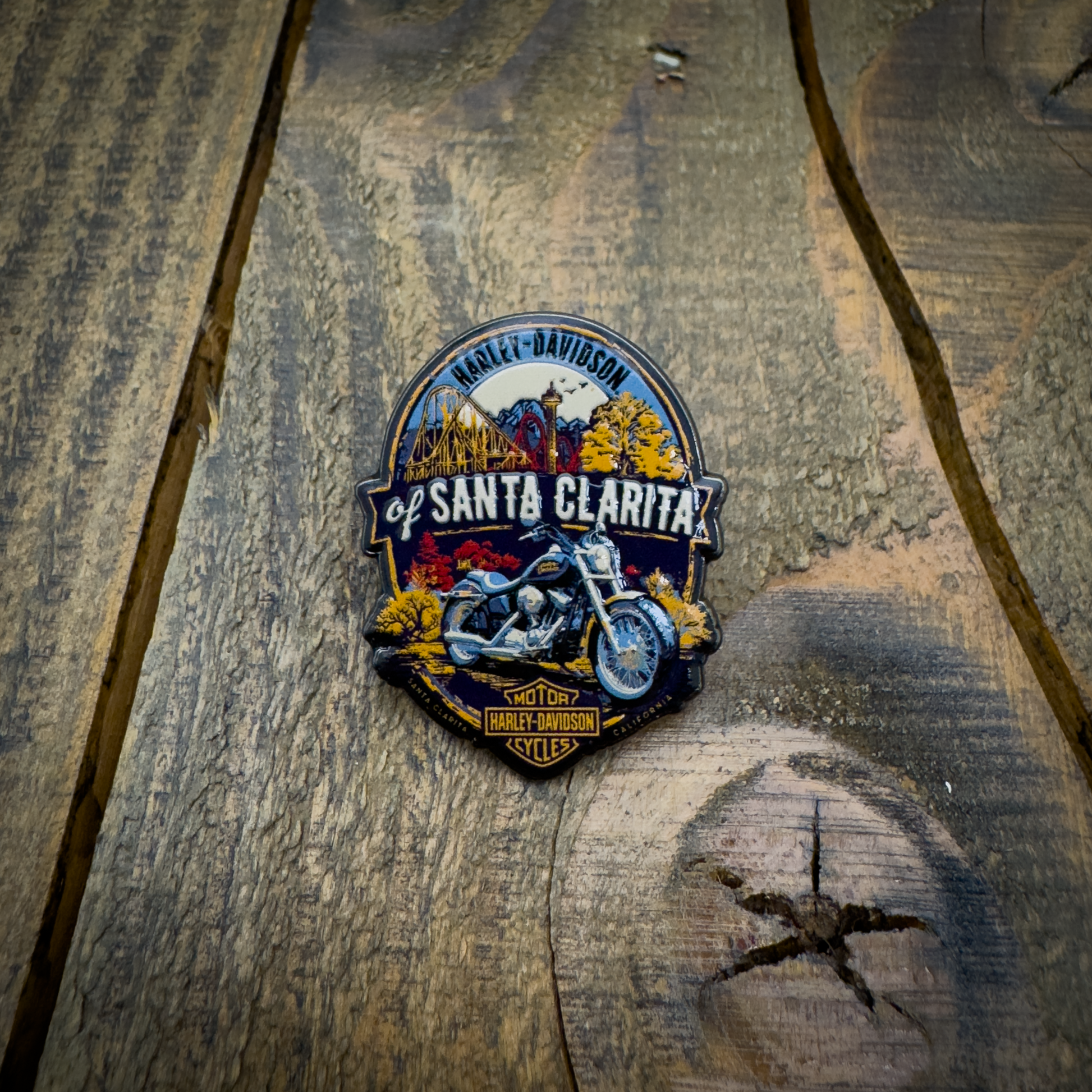 Harley-Davidson® of Santa Clarita Theme Park Pin