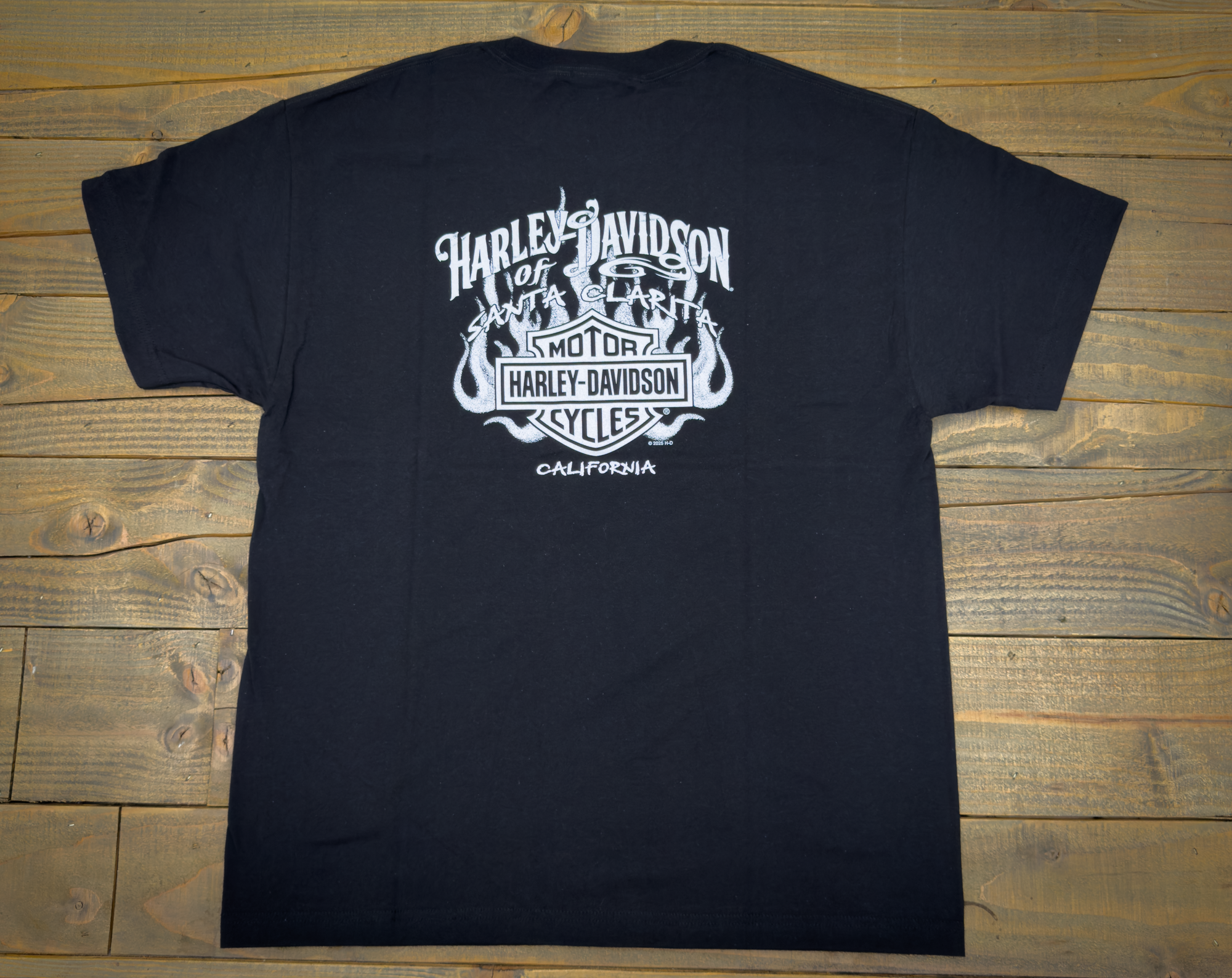 Santa Clarita Harley-Davidson® Black Bold Legend Eagle T-Shirt Back