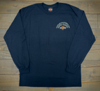 Santa Clarita Harley-Davidson® Black Pin-Up Truck Long Sleeve T-Shirt Front
