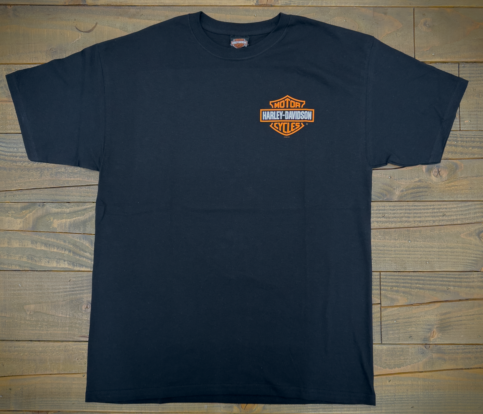 Santa Clarita Harley-Davidson® Black Robert Patrick RP1000 T-Shirt Front