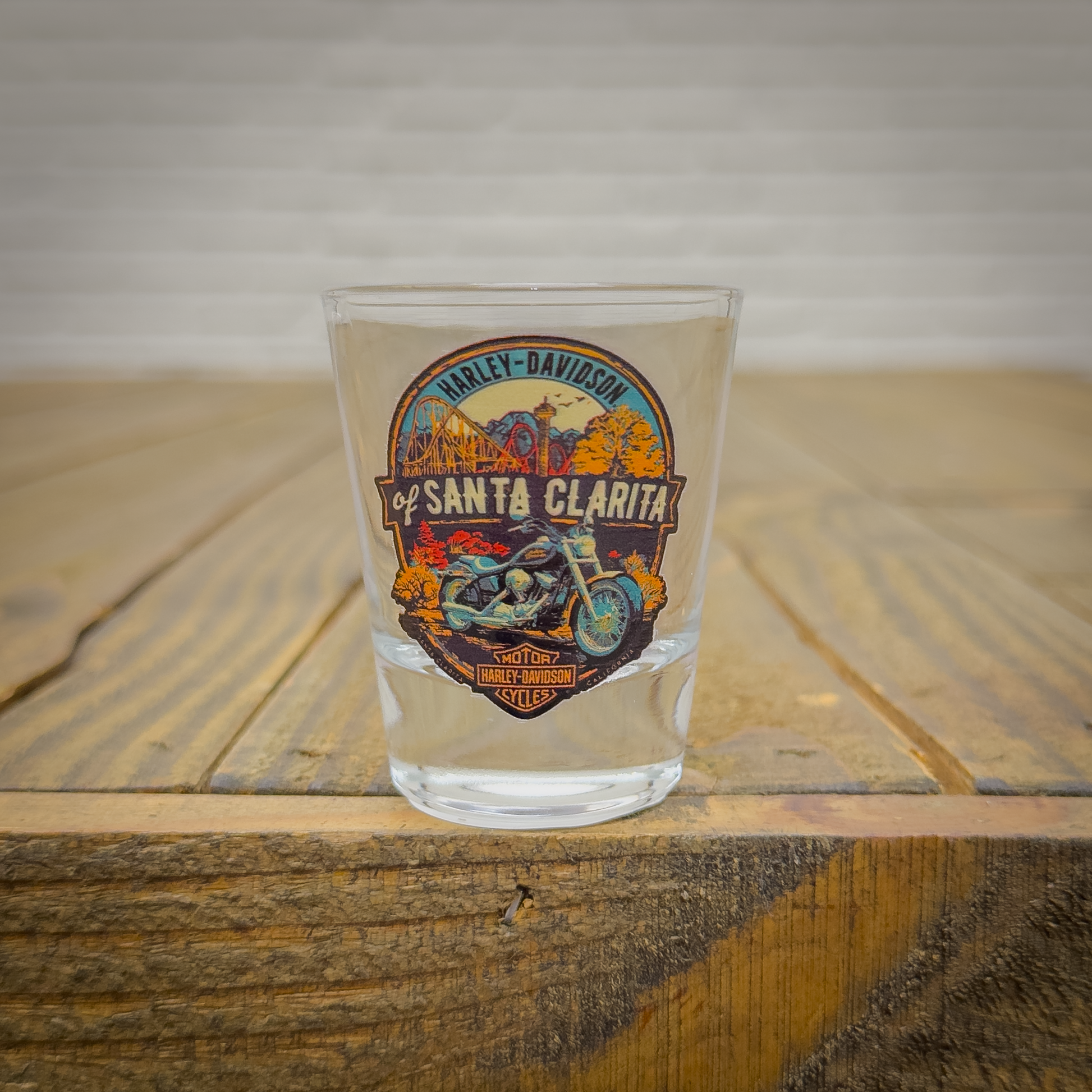 Santa Clarita Harley-Davidson® Theme Park Shot Glass