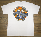 Santa Clarita Harley-Davidson® White Pin-Up Truck T-Shirt Back
