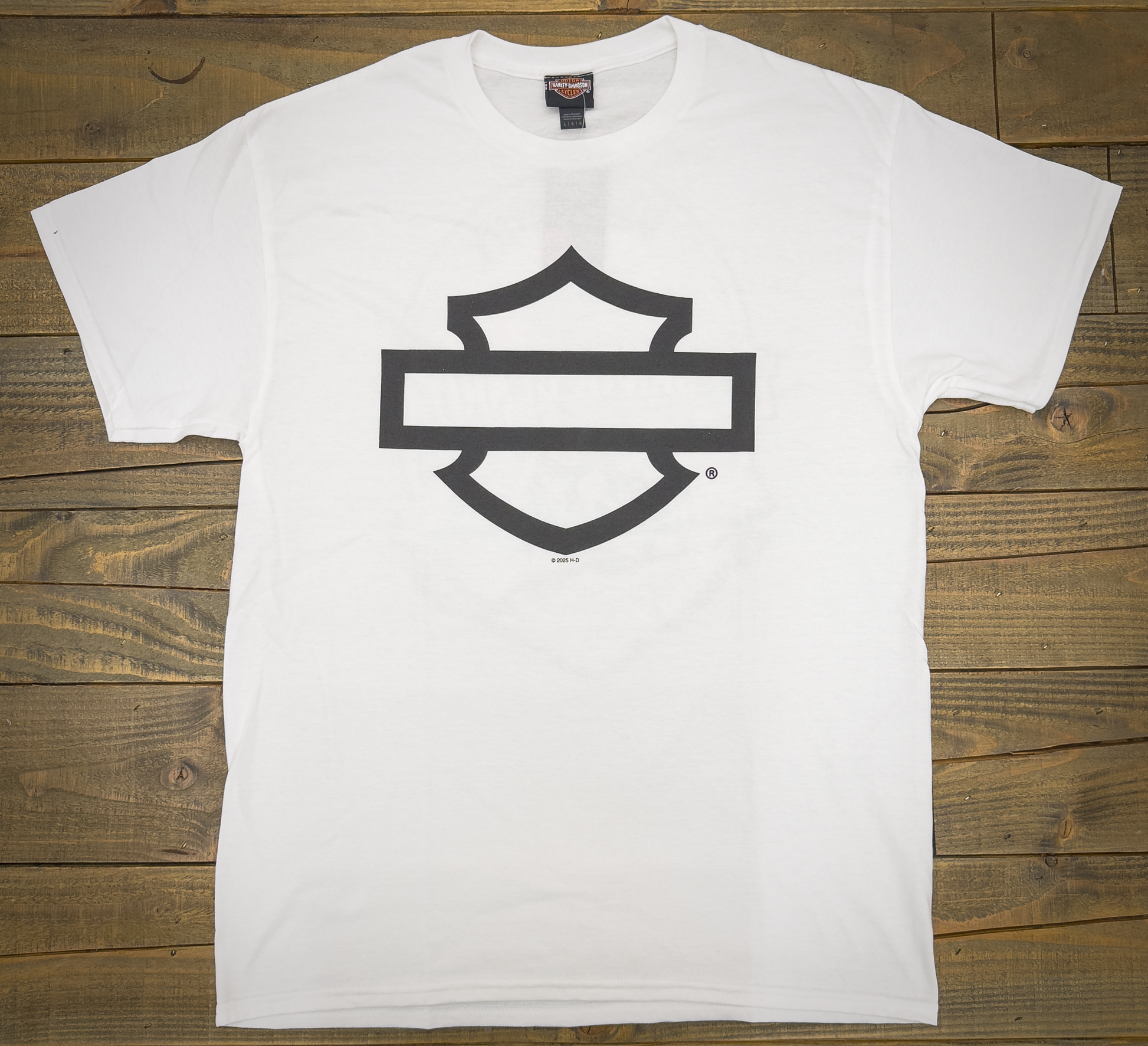 Santa Clarita Harley-Davidson® White Theme Park T-Shirt Front