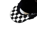 Harley-Davidson® of Santa Clarita Hat Snap Back Black & White Logo Checkered - Harley-Davidson® of Santa Clarita E-commerce Store