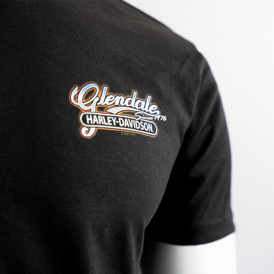 Harley-Davidson® of Glendale T-Shirt Short Sleeve Hollywood Palms