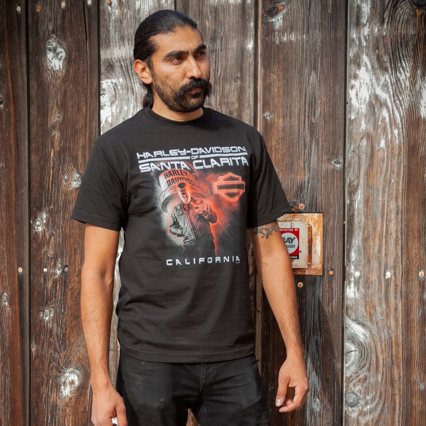Harley-Davidson® of Santa Clarita Shirt Robert Patrick RPT-1000 Black