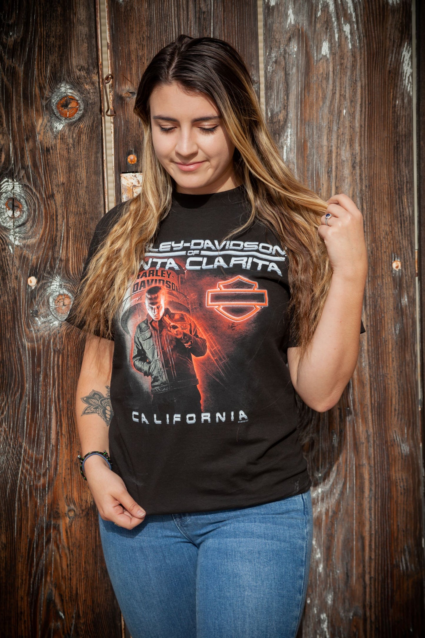 Harley-Davidson® of Santa Clarita Shirt Robert Patrick RPT-1000 Black