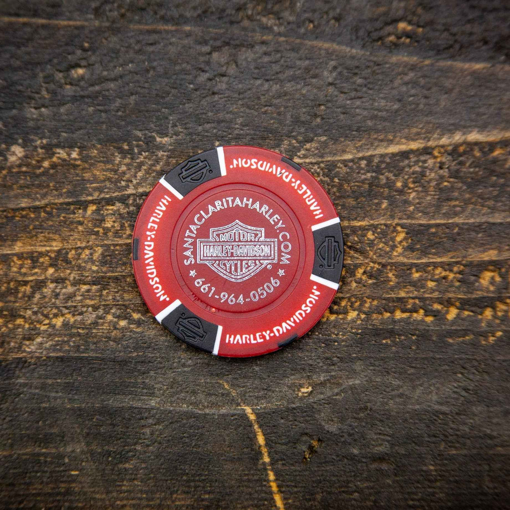 Harley-Davidson® of Santa Clarita Poker Chip - Random Color - Harley-Davidson® of Santa Clarita E-commerce Store