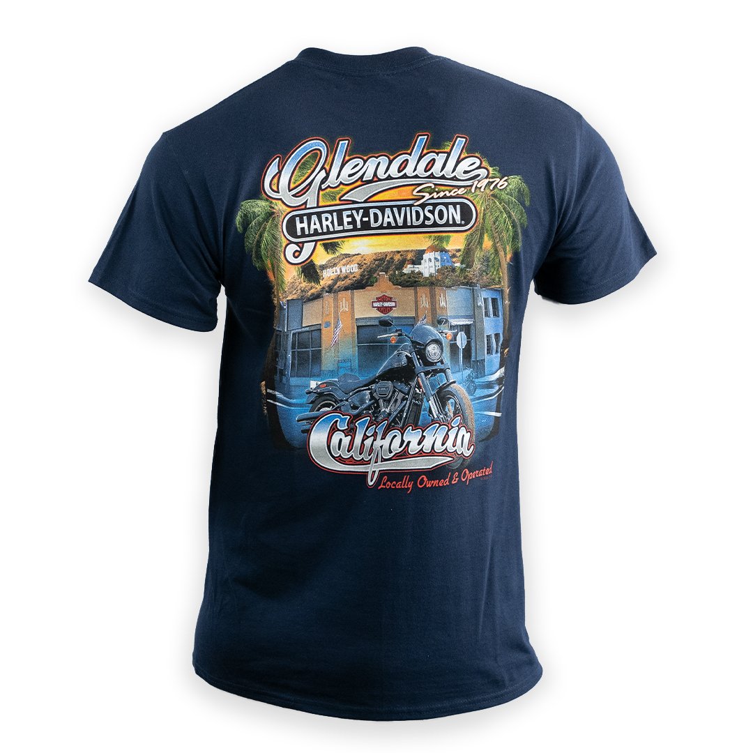 Harley-Davidson® of Glendale T-Shirt Short Sleeve Hollywood Palms