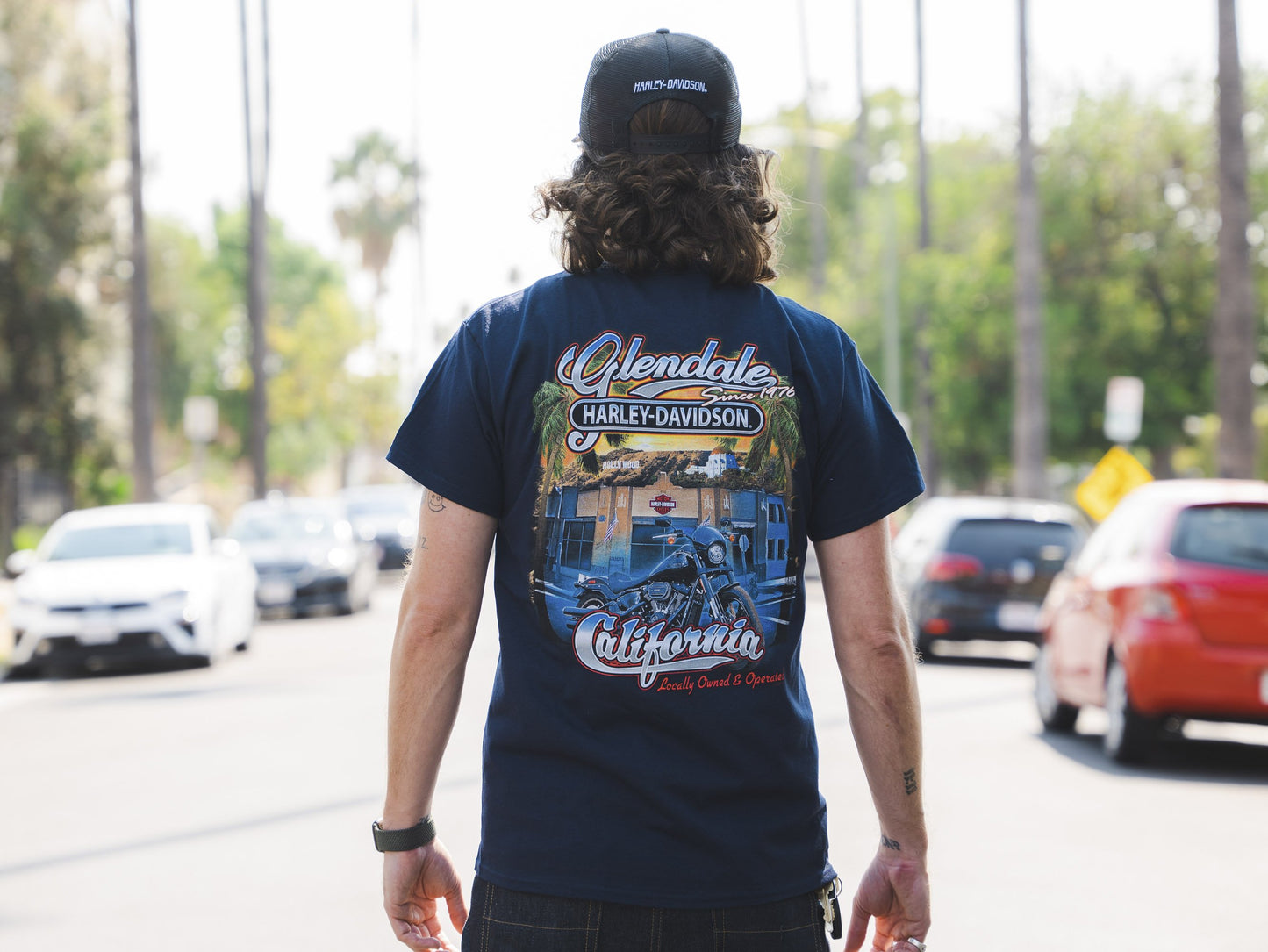 Harley-Davidson® of Glendale T-Shirt Short Sleeve Hollywood Palms
