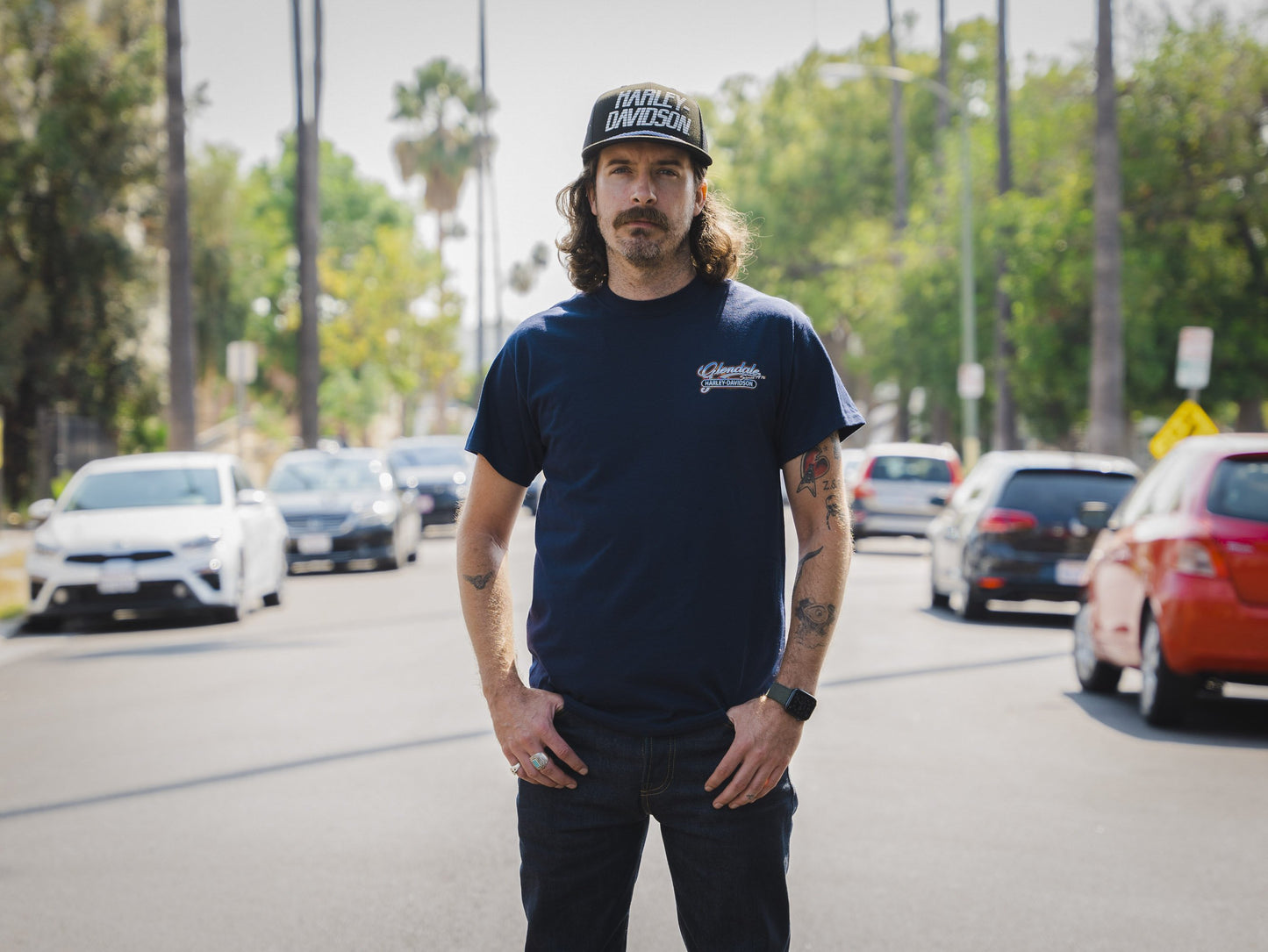 Harley-Davidson® of Glendale T-Shirt Short Sleeve Hollywood Palms