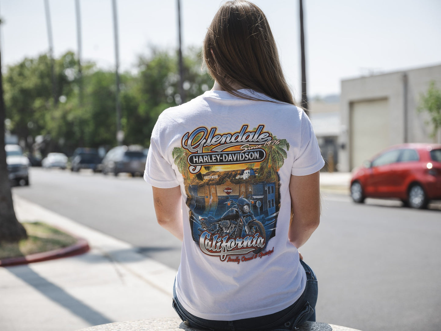 Harley-Davidson® of Glendale T-Shirt Short Sleeve Hollywood Palms