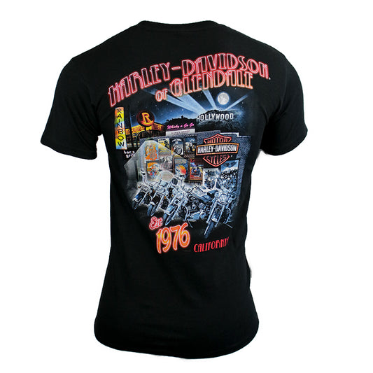 Harley-Davidson® of Glendale Shirt Short Sleeve Hollywood Nights